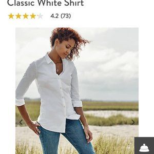 J. Jill Classic White Shirt